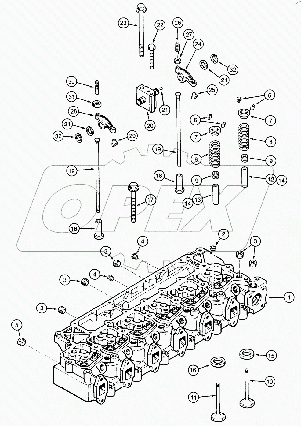  CYLINDER HEAD - VALVE MECHANISM