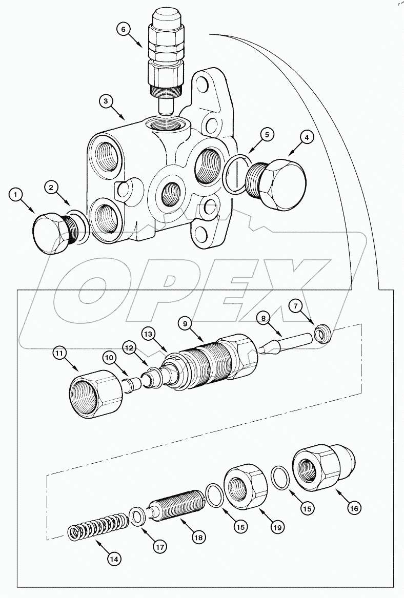  DISTRIBUTOR - OUTPUT VALVE