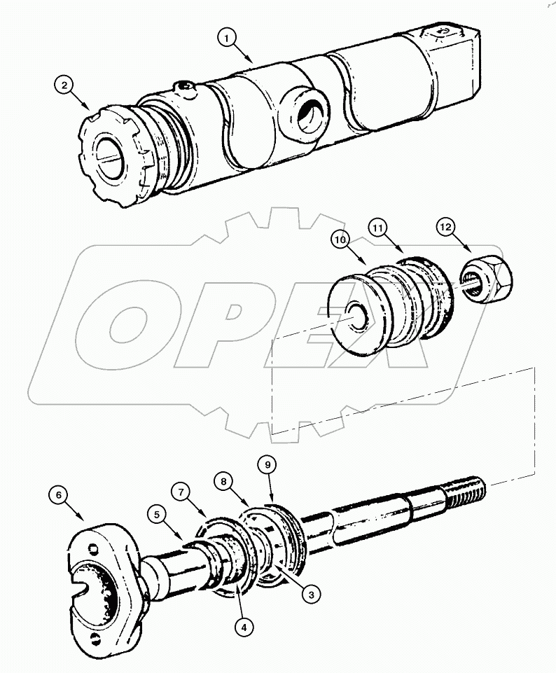  CYLINDER - BLADE LIFT