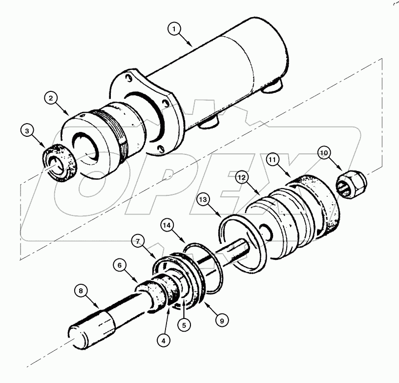  CYLINDER - SADDLE LOCK LH/RH