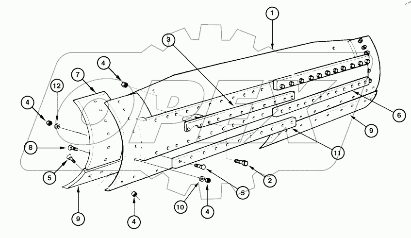  BLADE - ASSEMBLY (12 FEET)