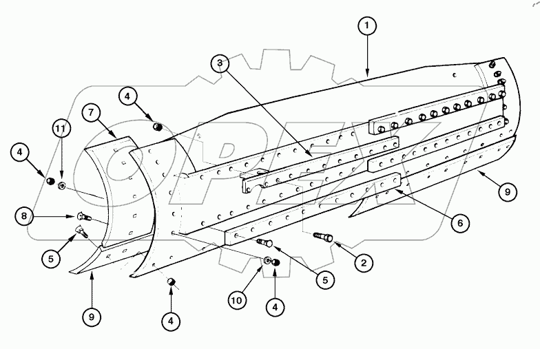  BLADE - ASSEMBLY (14 FEET)