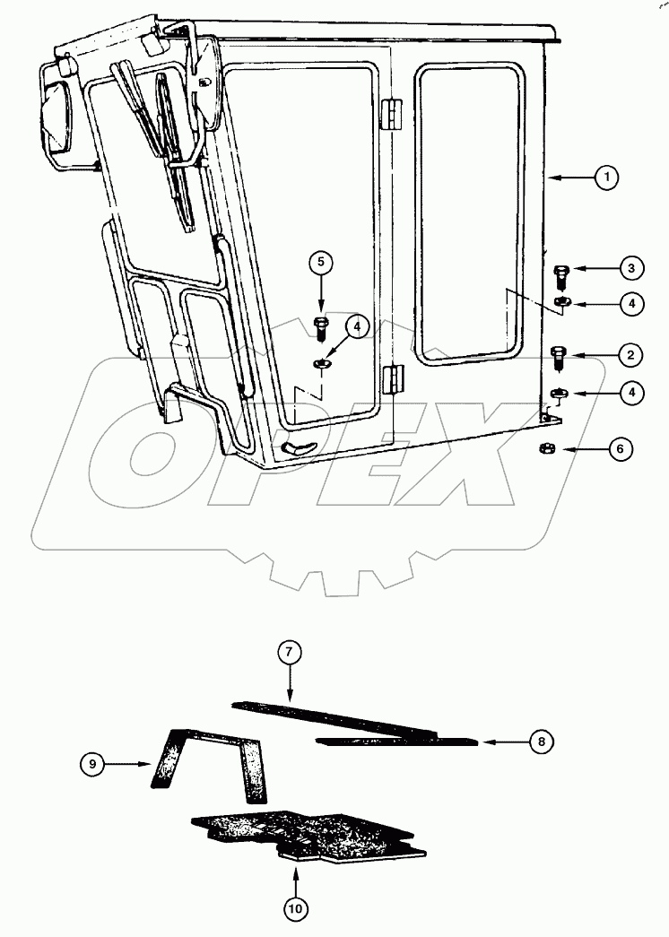  CAB - ASSEMBLY (CLOSED CAB)