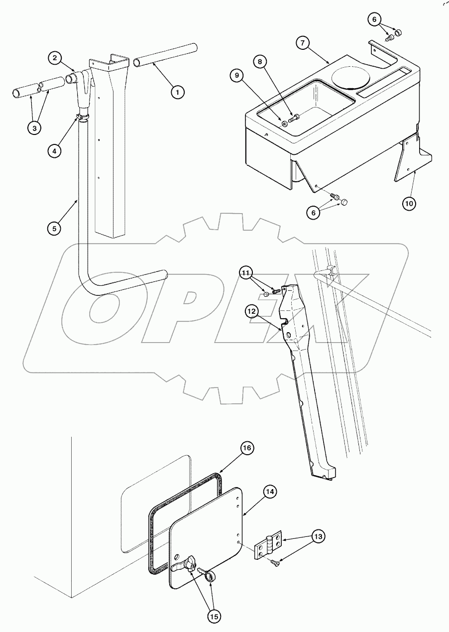  CAB - INNER UPHOLSTERY LH/RH