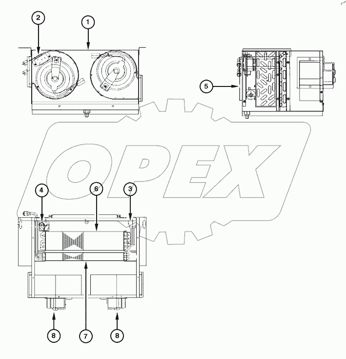  AIR CONDITIONING - EVAPORATOR MOUNTING