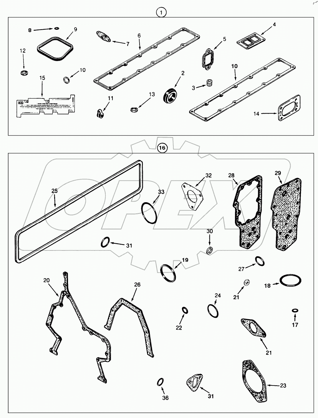  GASKET SETS - CYLINDER HEAD AND BLOCK