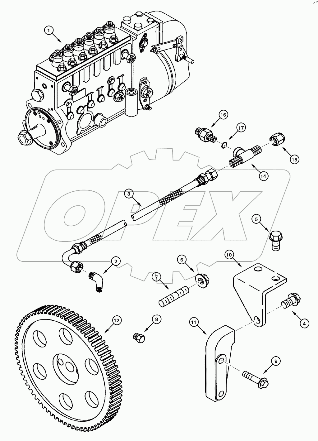  FUEL INJECTION PUMP AND DRIVE