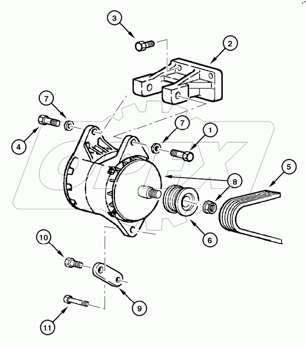  ALTERNADOR 70A - ASSEMBLY