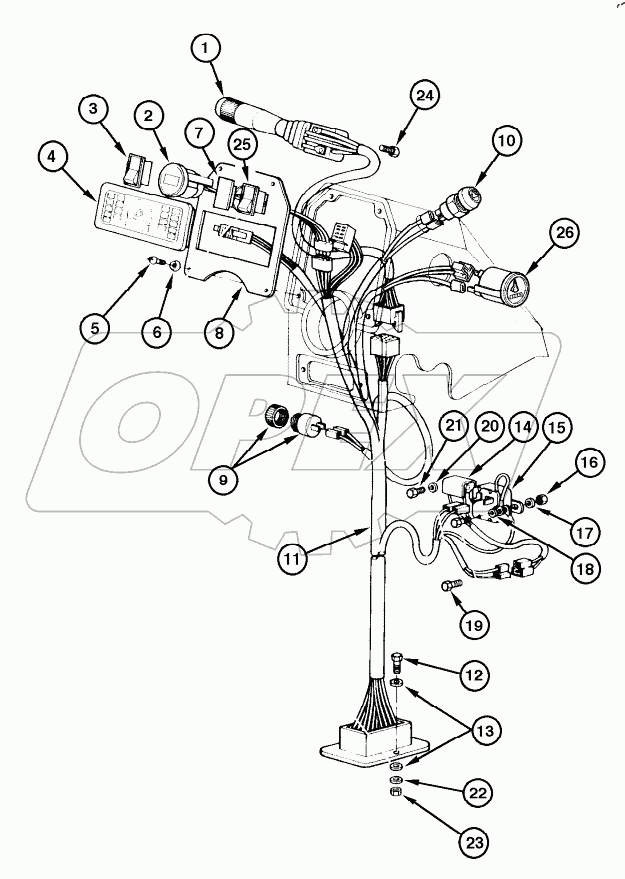  ELECTRIC SYSTEM - INSTRUMENT PANEL