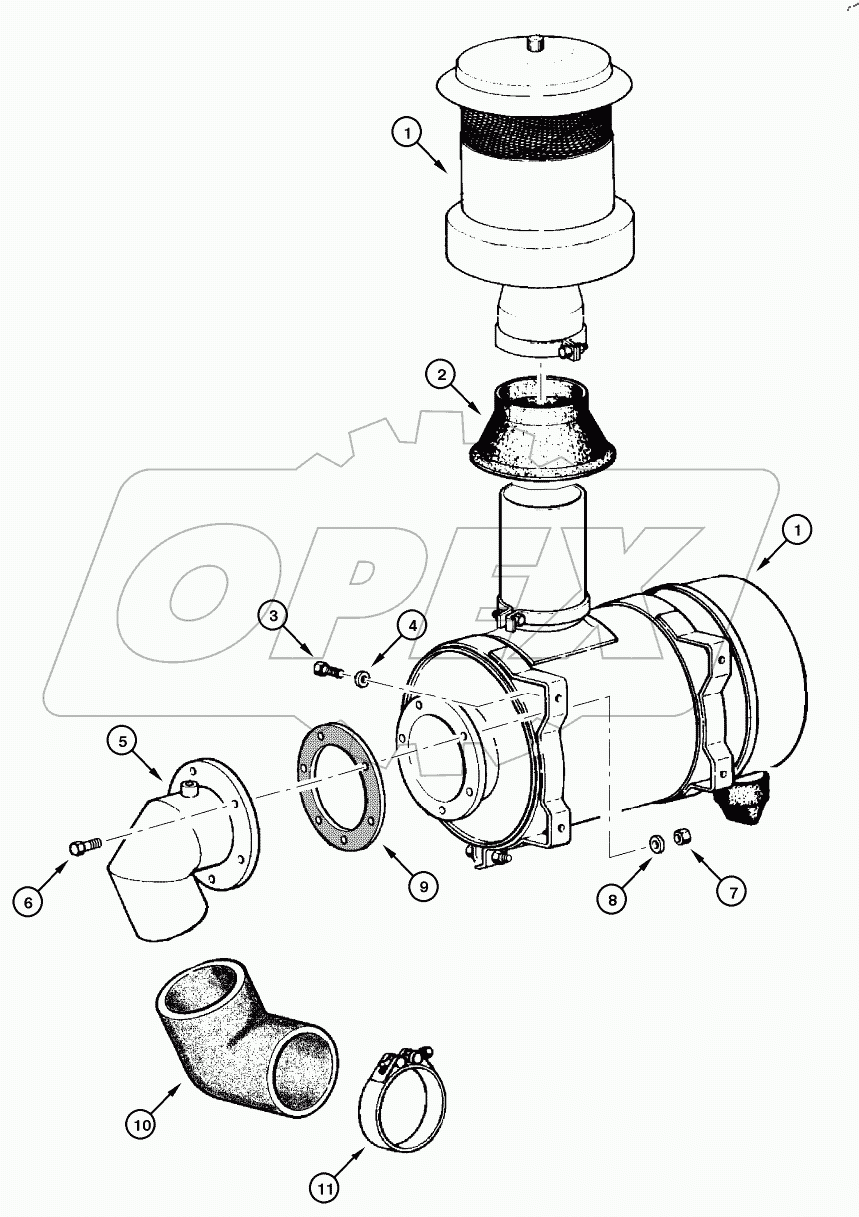  AIR CLEANER - MOUNTING
