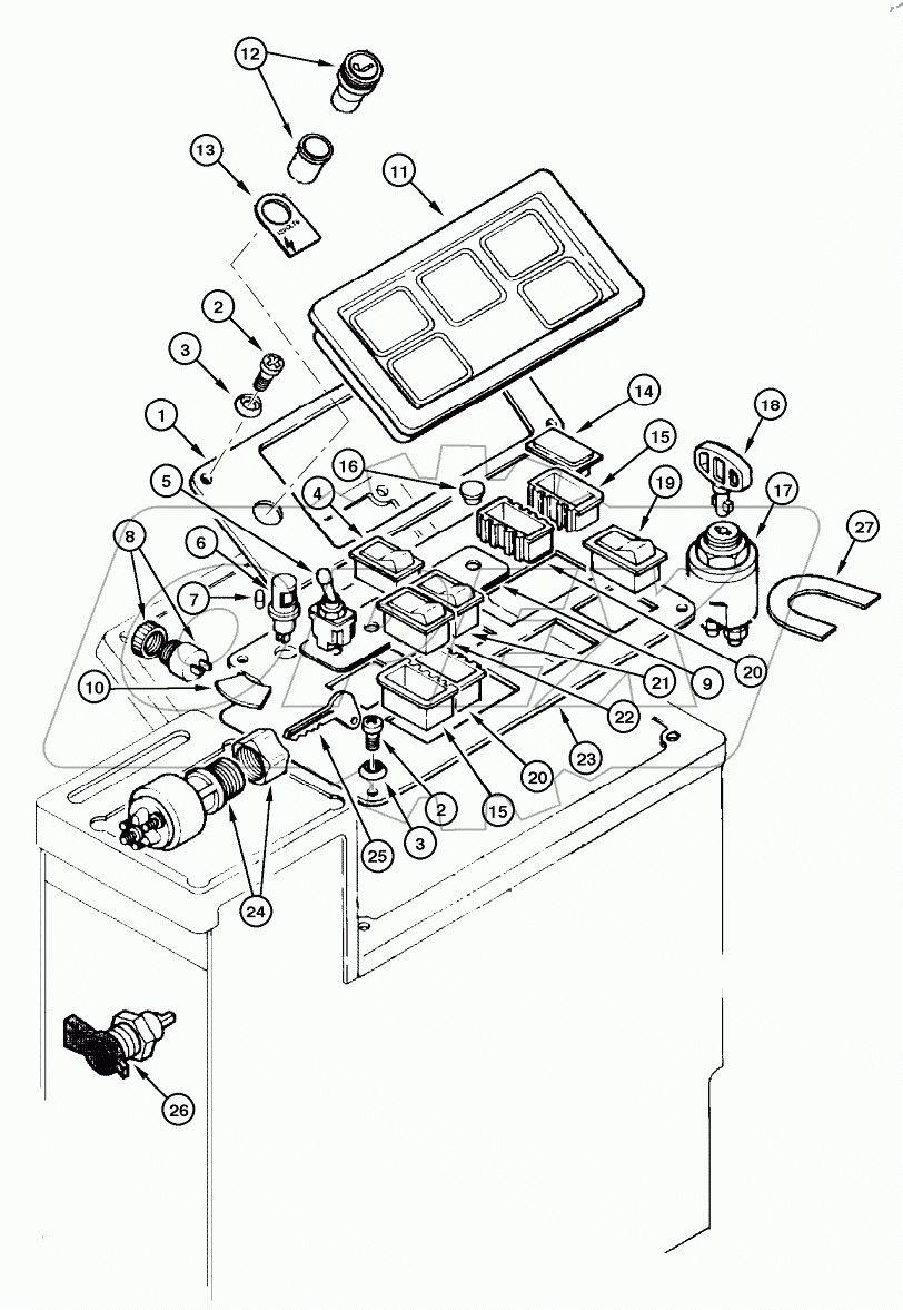  ELECTRIC SYSTEM - COMMAND PANEL
