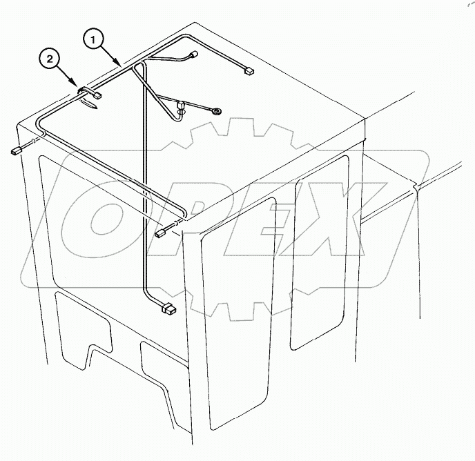  ELECTRIC SYSTEM - OPEN CAB