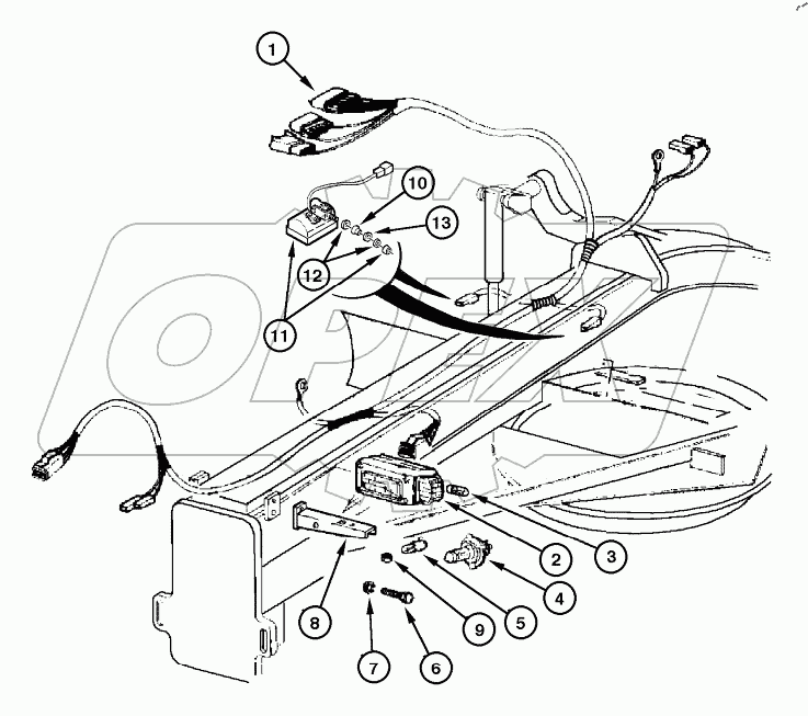  HEADLIGHTS - FRONT CHASSIS