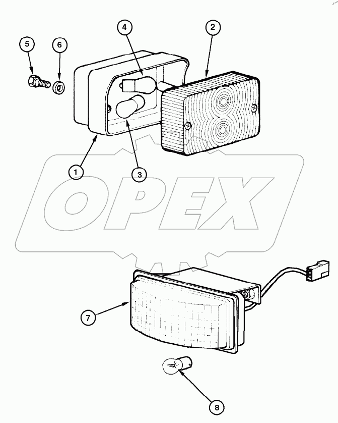  REAR LAMP COMPONENTS