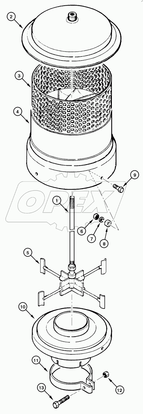  AIR PRE-CLEANER - ASSEMBLY