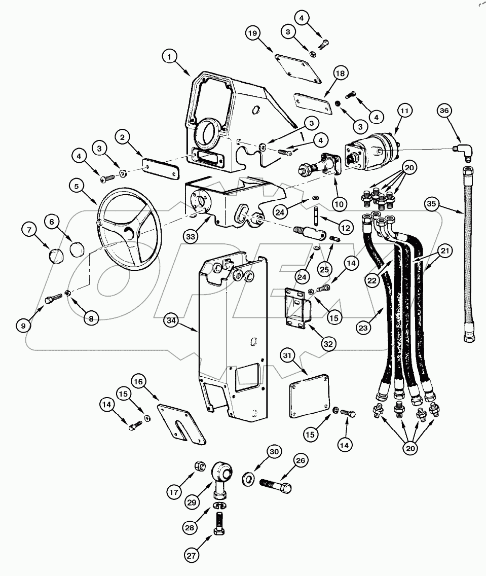 STERRING COLUMN - ASSEMBLY
