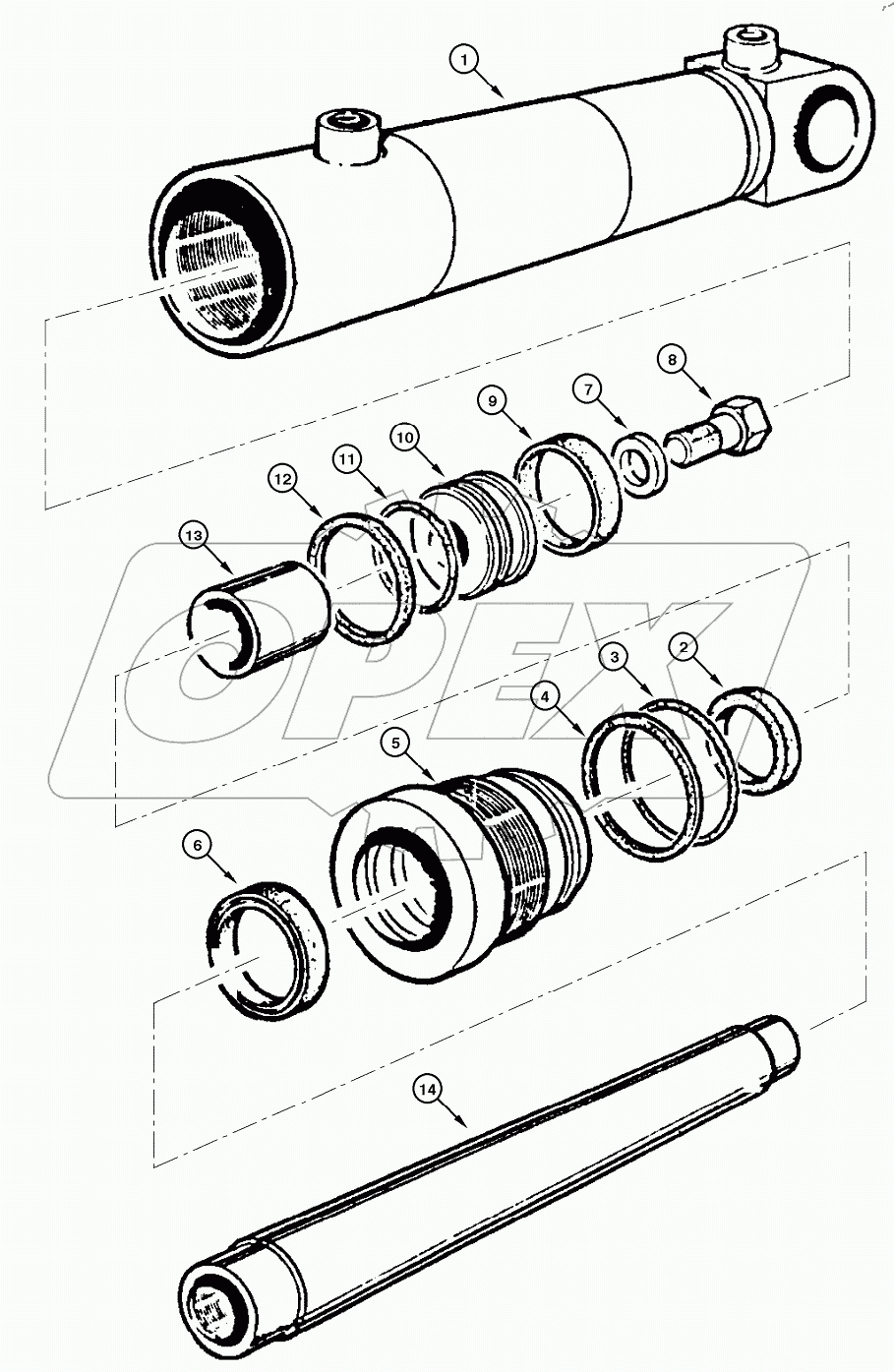  STERRING CYLINDER - ASSEMBLY