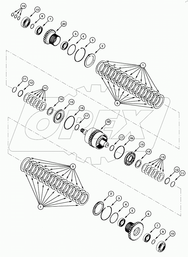  TRANSMISSION - 2nd SPEED AXLE
