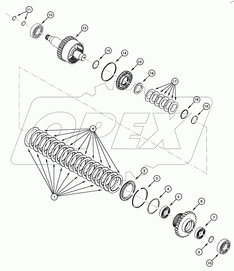  TRANSMISSION - 3rd SPEED AXLE
