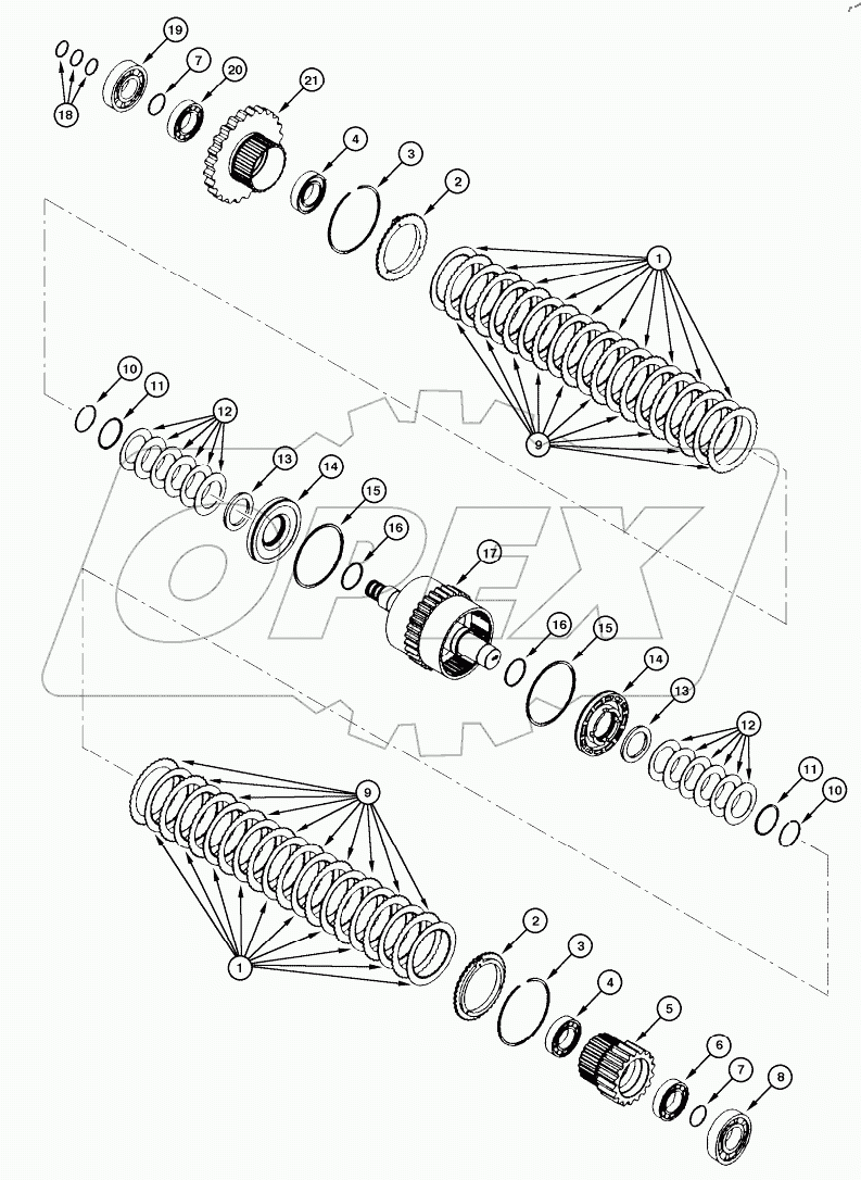  TRANSMISSION - 4th SPEED AXLE