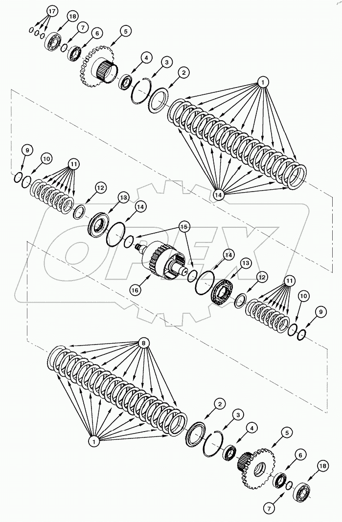  TRANSMISSION - 5th SPEED AXLE