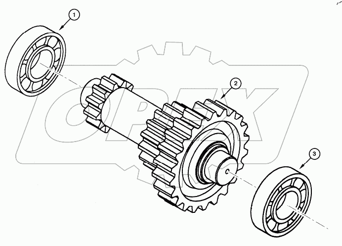  TRANSMISSION - 6th SPEED AXLE