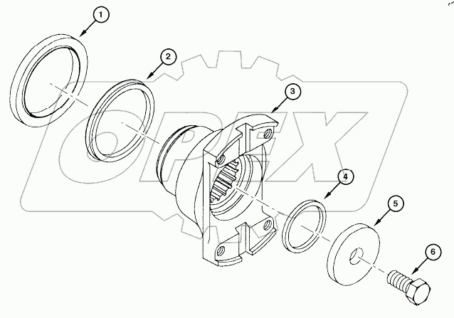  TRANSMISSION - OUTPUT FLANGE