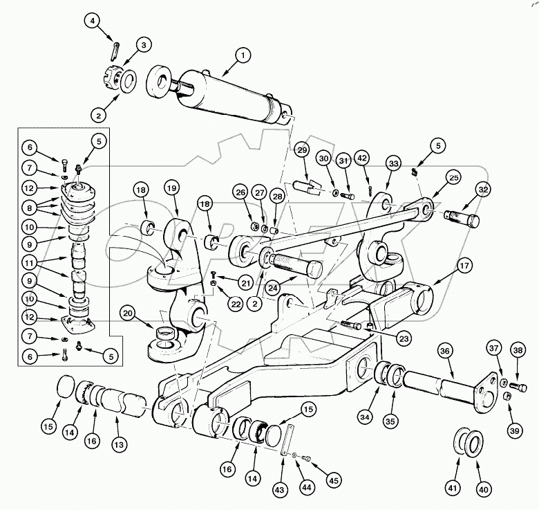  FRONT AXLE - ASSEMBLY