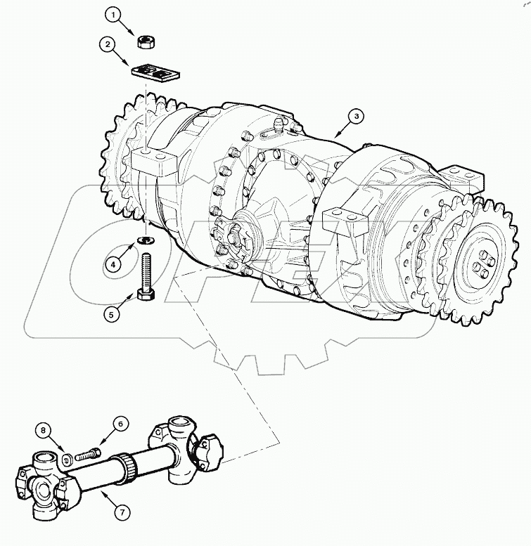  REAR AXLE GRAZIANO - ASSEMBLY