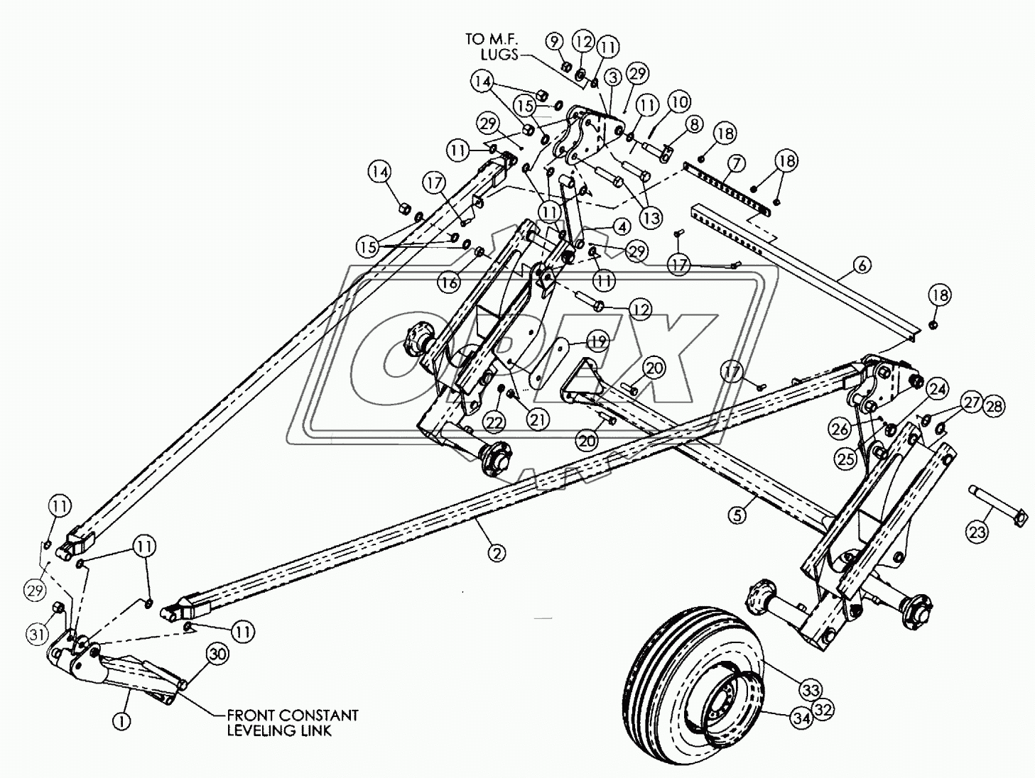 REAR CONSTANT LEVEL AND TRANSPORT