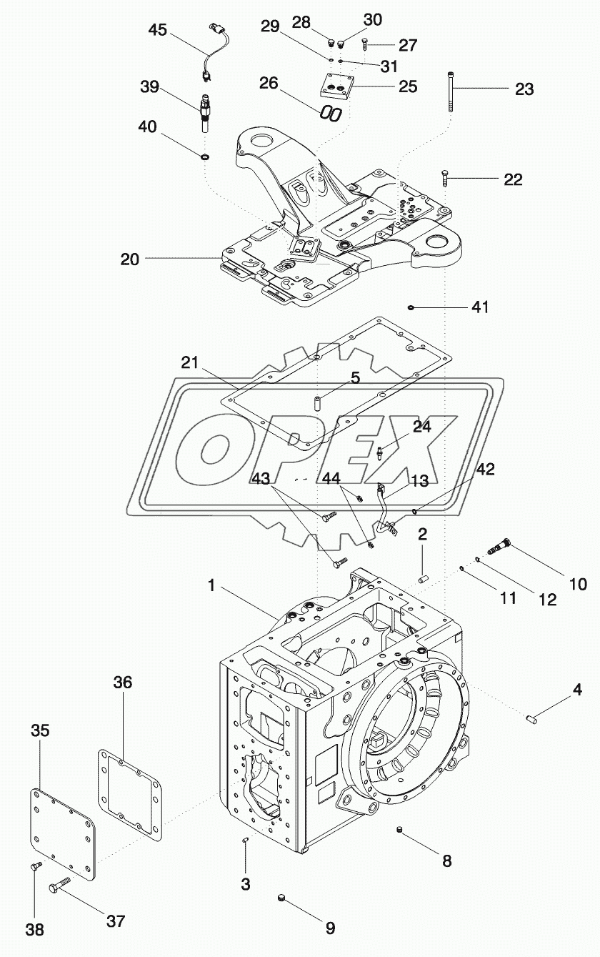 REAR AXLE - HOUSING