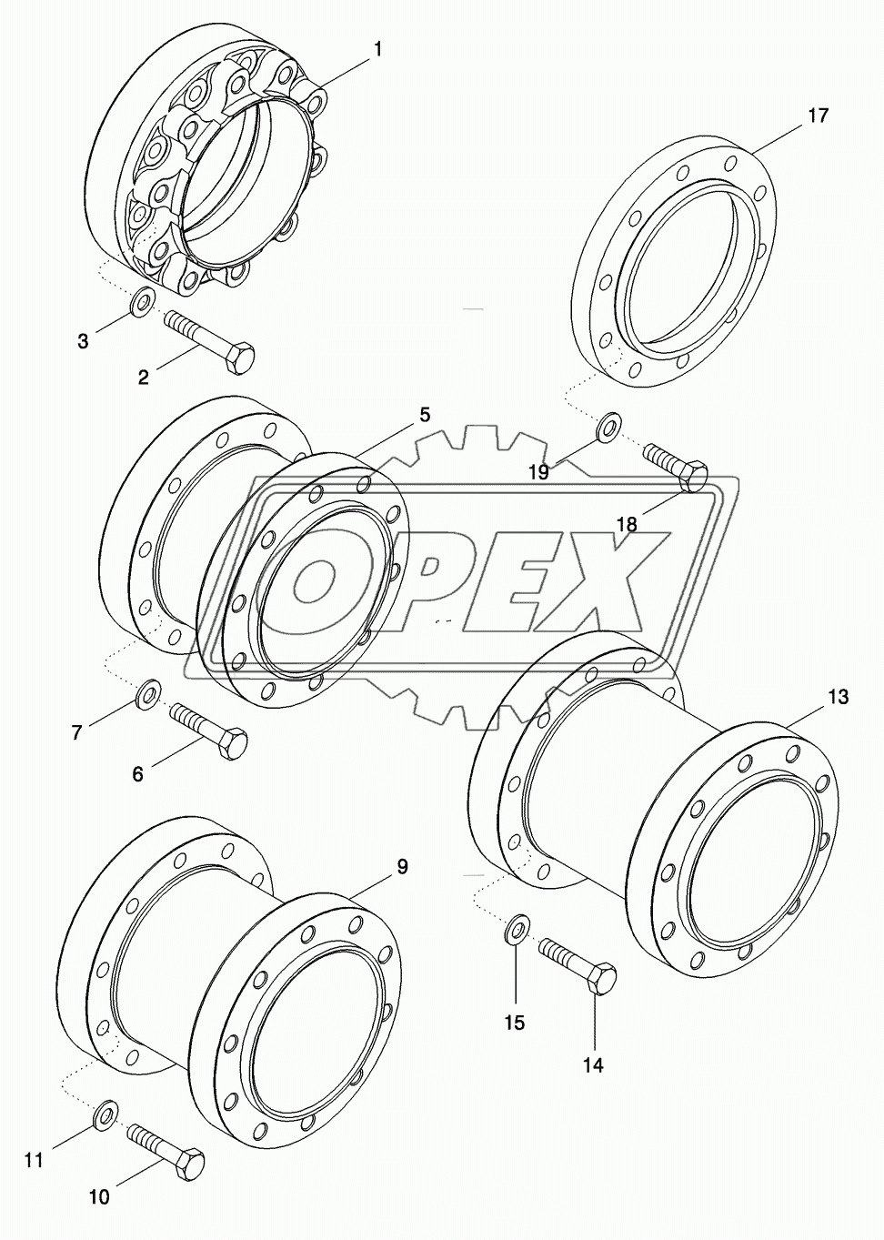 SPACER - DUAL REAR WHEELS