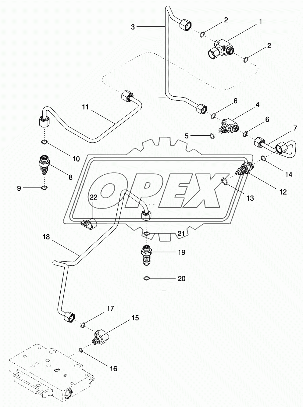 HYDRAULIC SYSTEM - CREEP SPEED