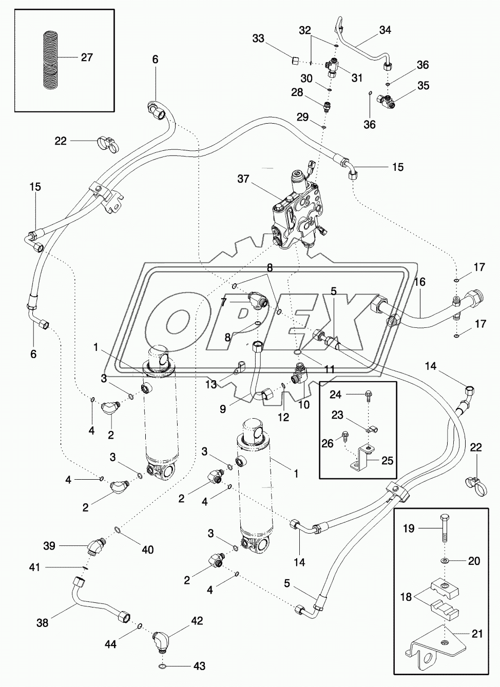 HYDRAULIC SYSTEM - HITCH