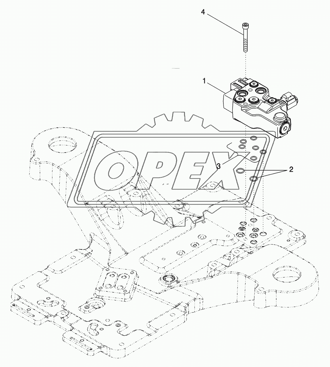 HYDRAULIC SYSTEM - PTO/DIFFERENTIAL LOCK VALVE