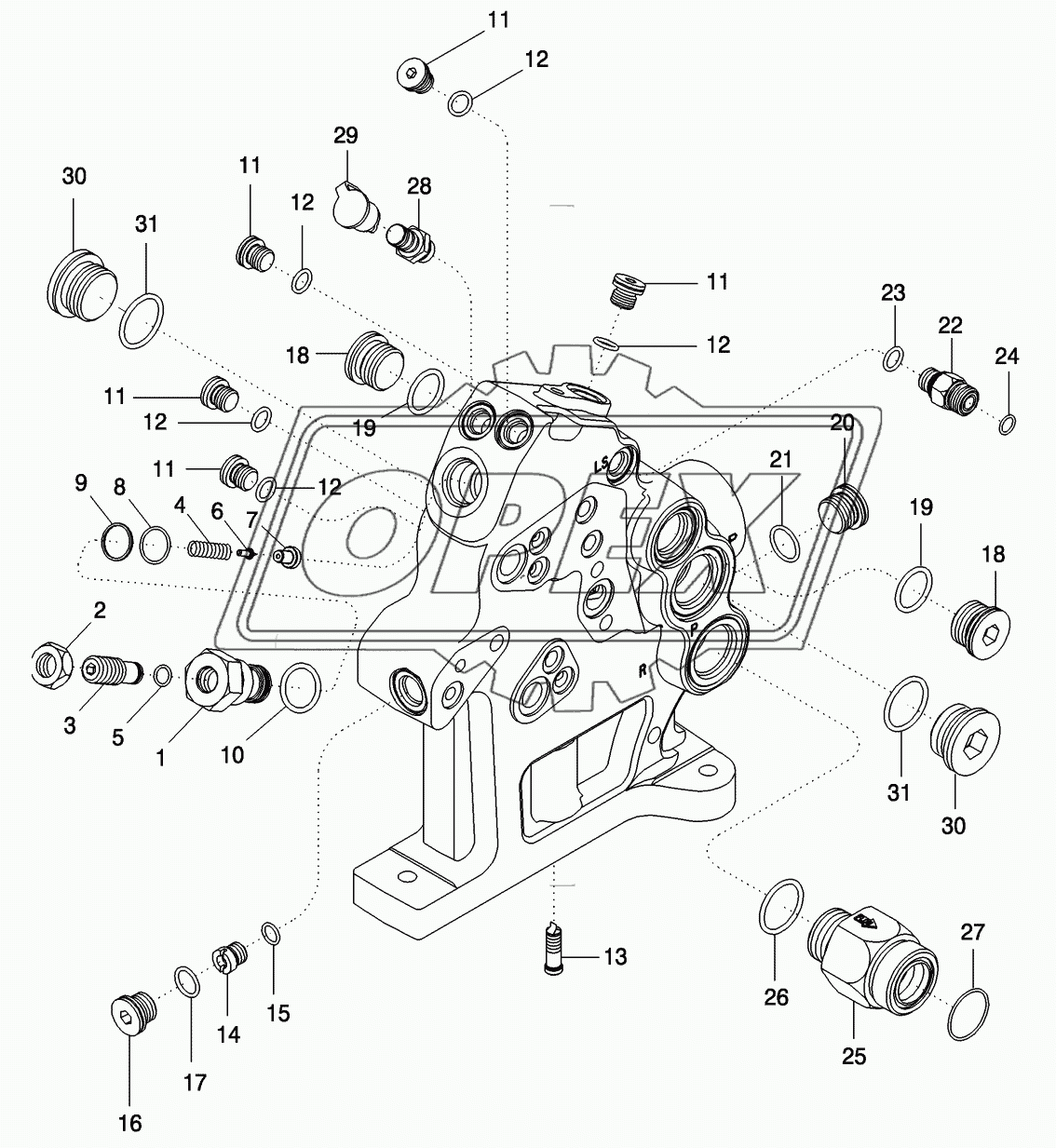 MANIFOLD VALVE ASSEMBLY