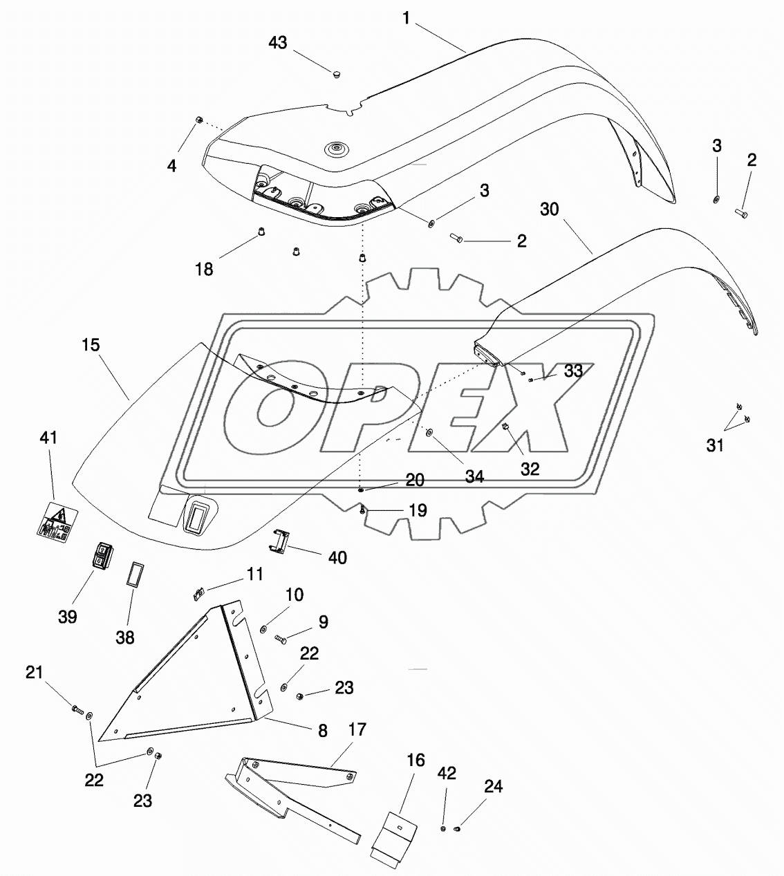 FENDERS - REAR