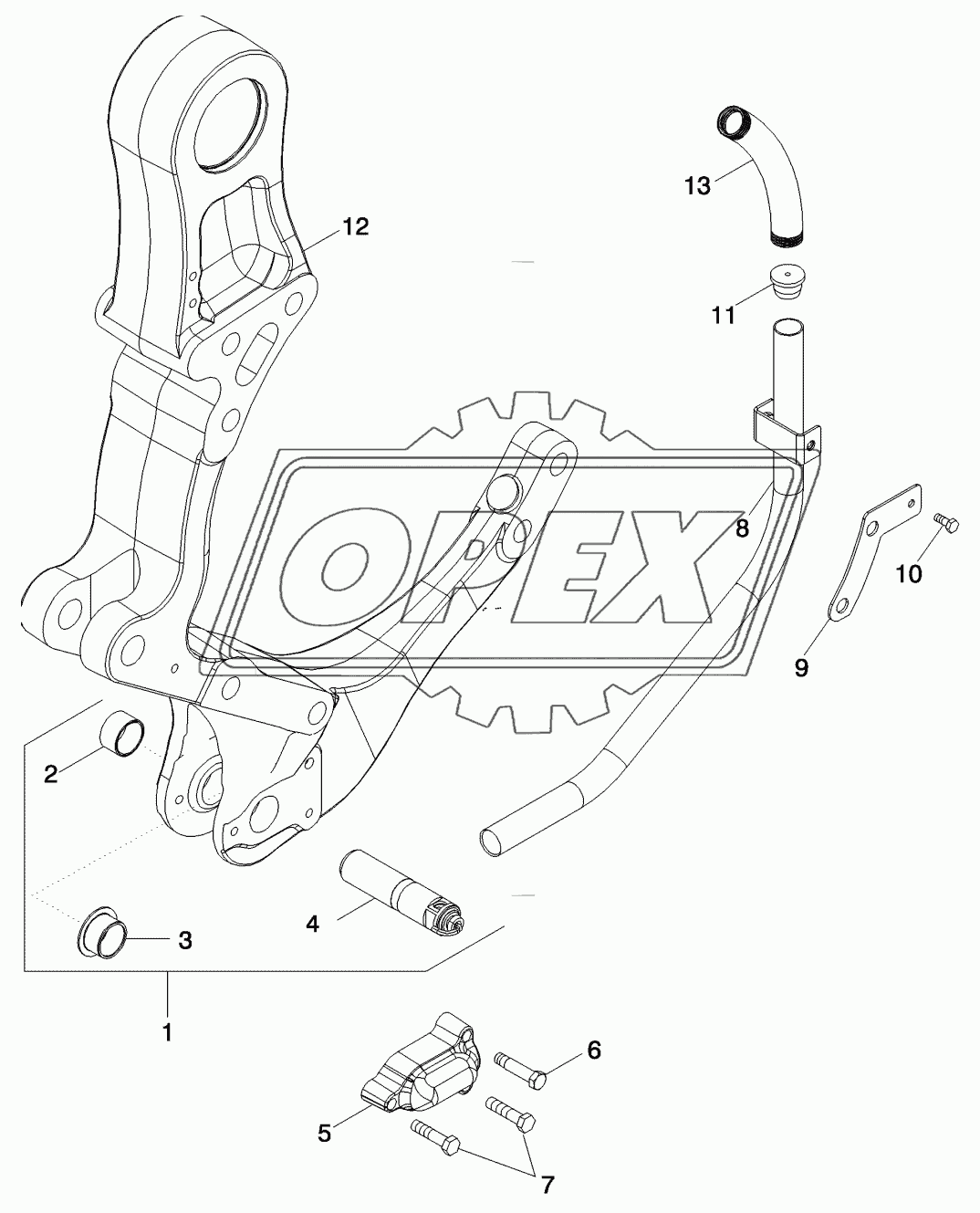 HITCH - DRAFT CONTROL PINS