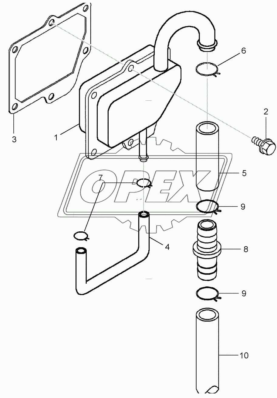 CRANKCASE, BREATHER