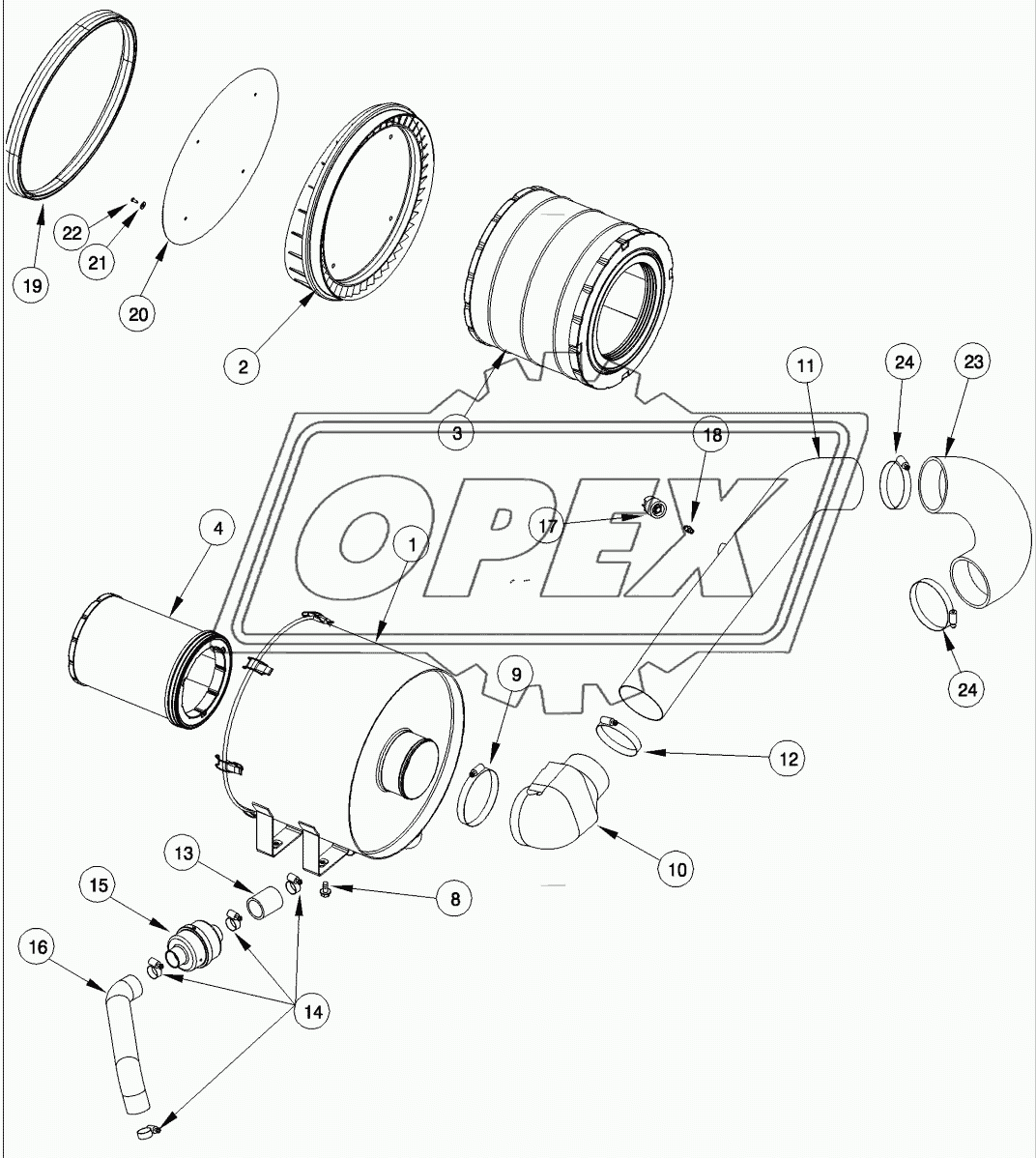 AIR INDUCTION SYSTEM - STANDARD DUTY