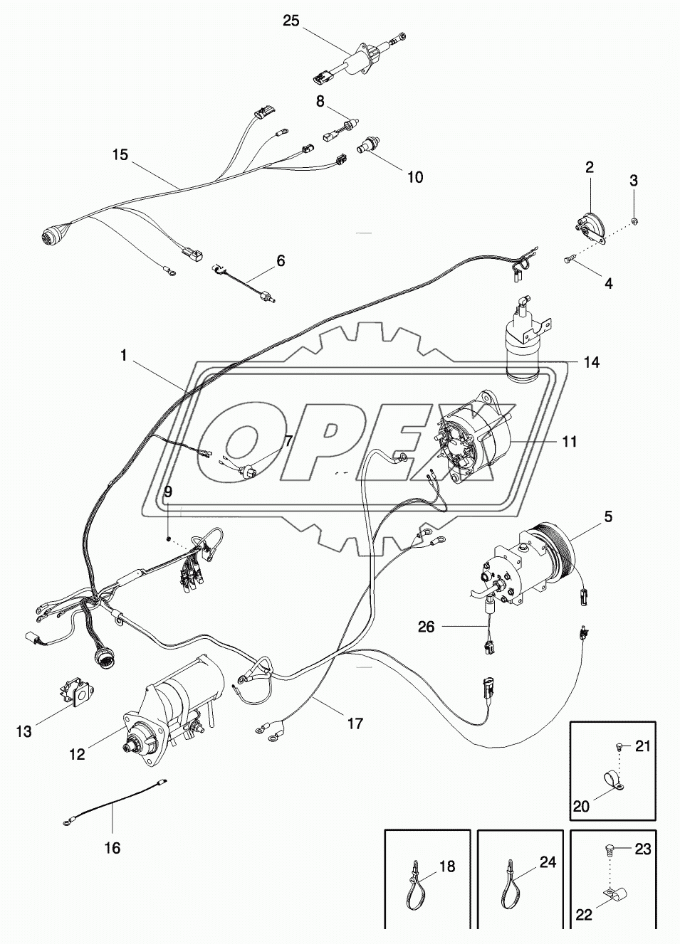 HARNESS - ENGINE