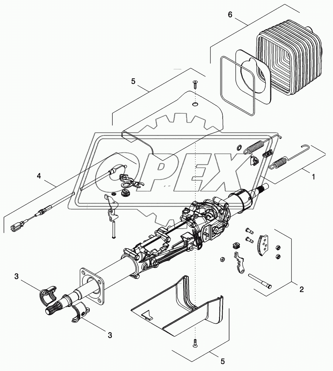 STEERING COLUMN ASSEMBLY