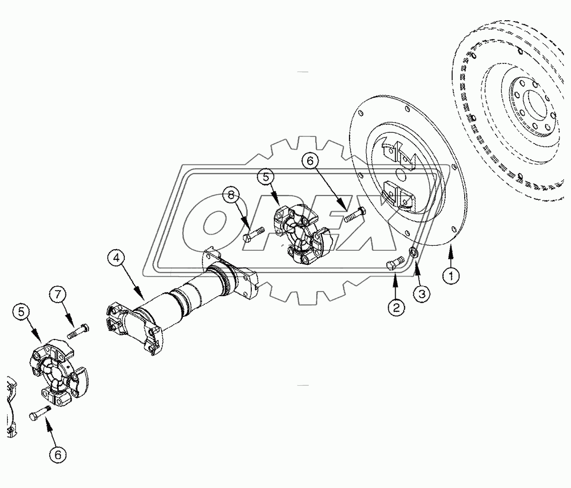 TRANSMISSION DRIVE SHAFT