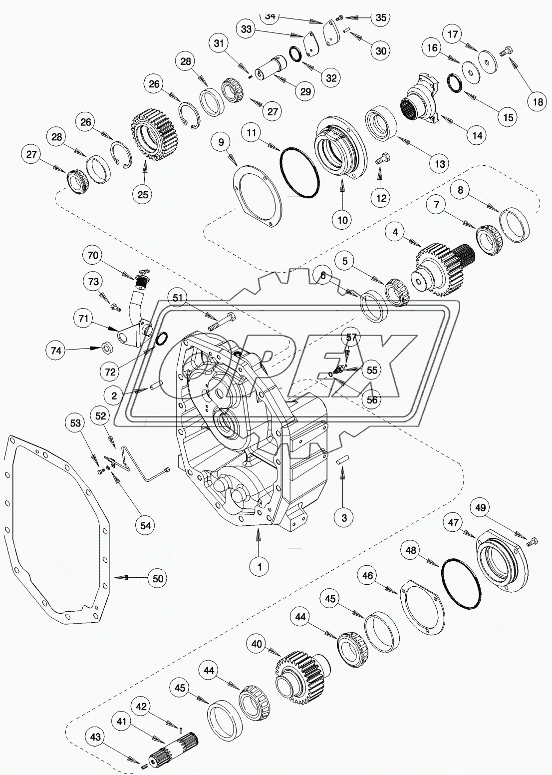 TRANSMISSION DROP BOX