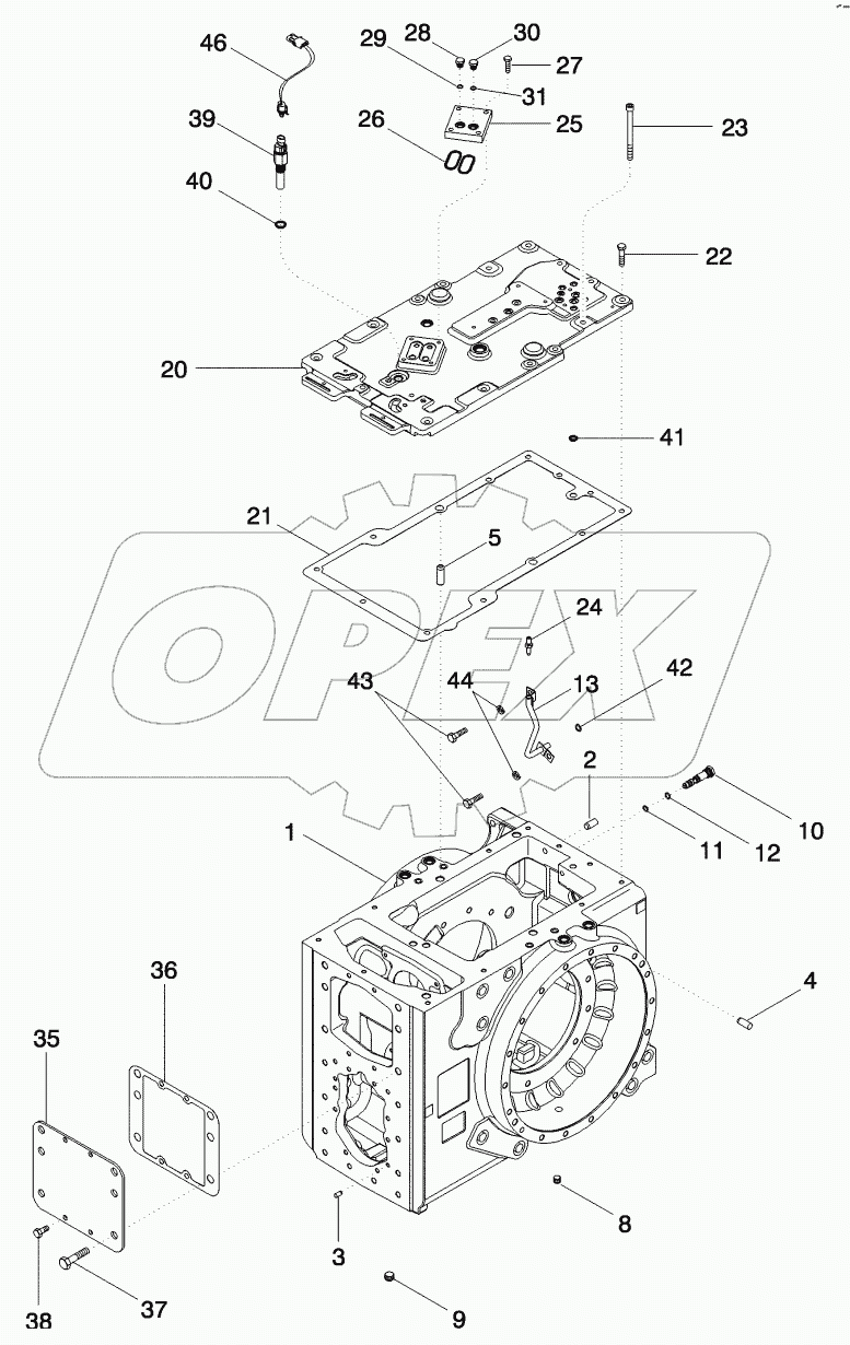 REAR AXLE - HOUSING