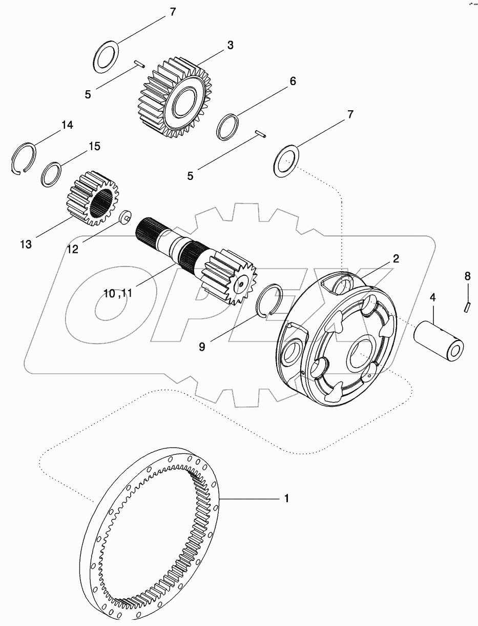 REAR AXLE - PLANETARY