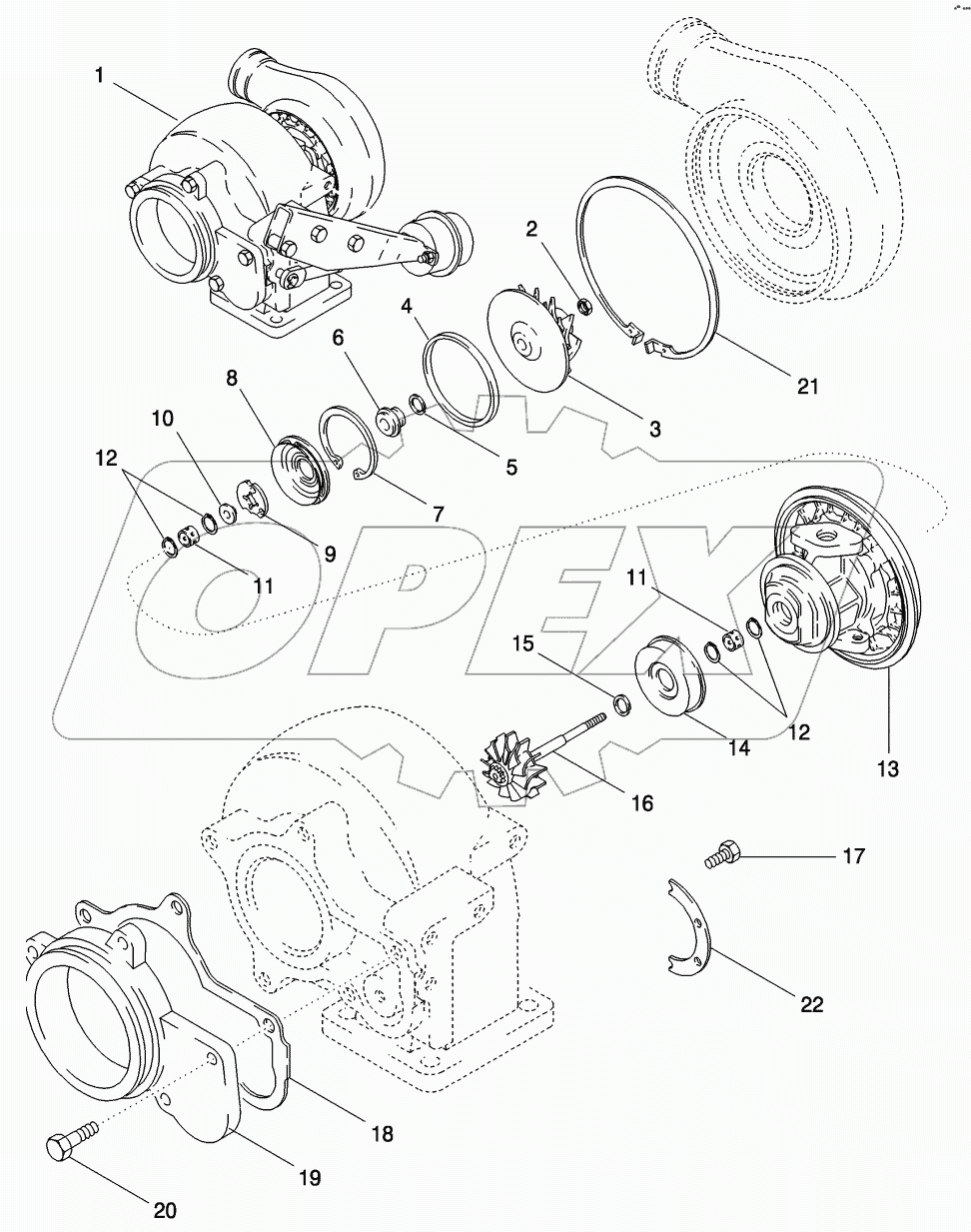 TURBOCHARGER ASSEMBLY