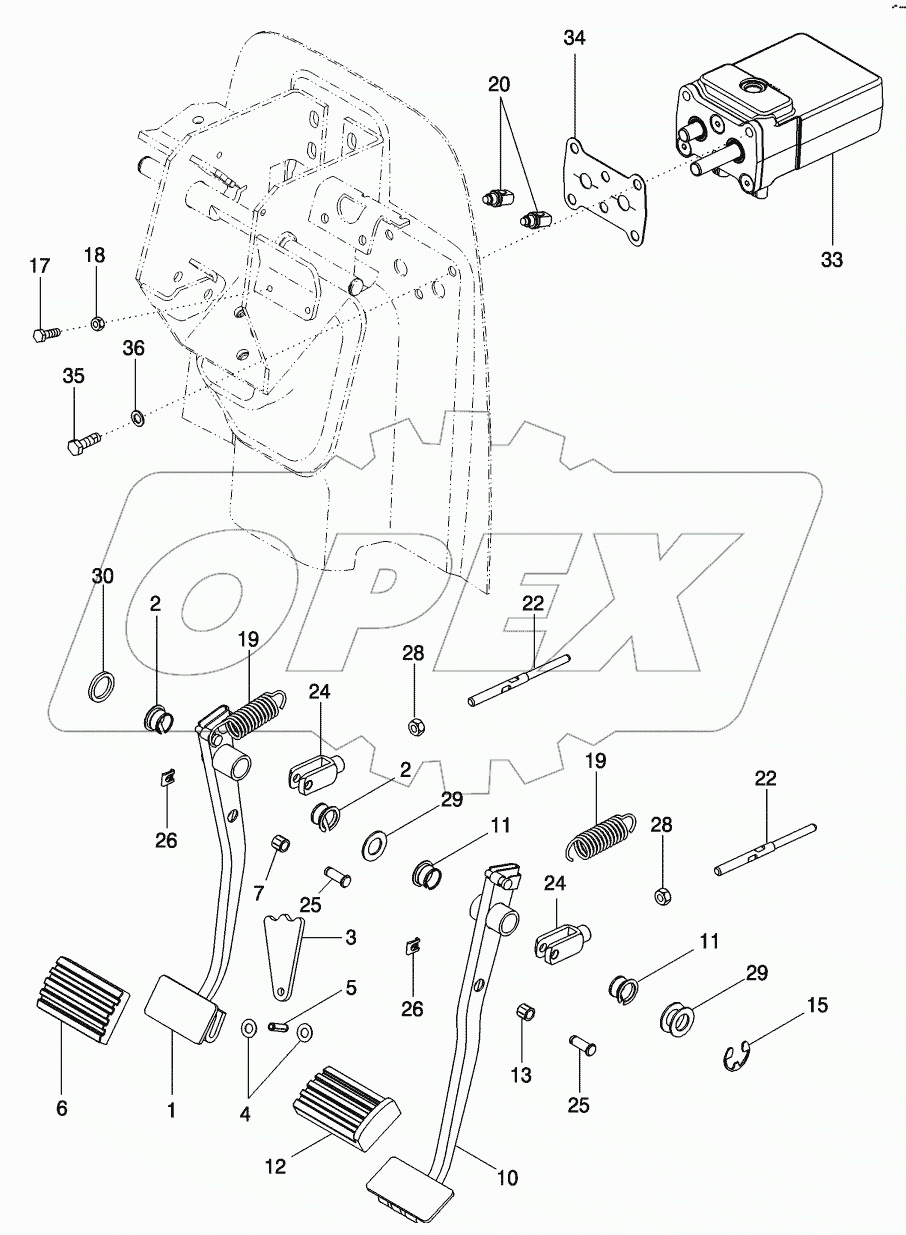 BRAKES - PEDAL BRAKE