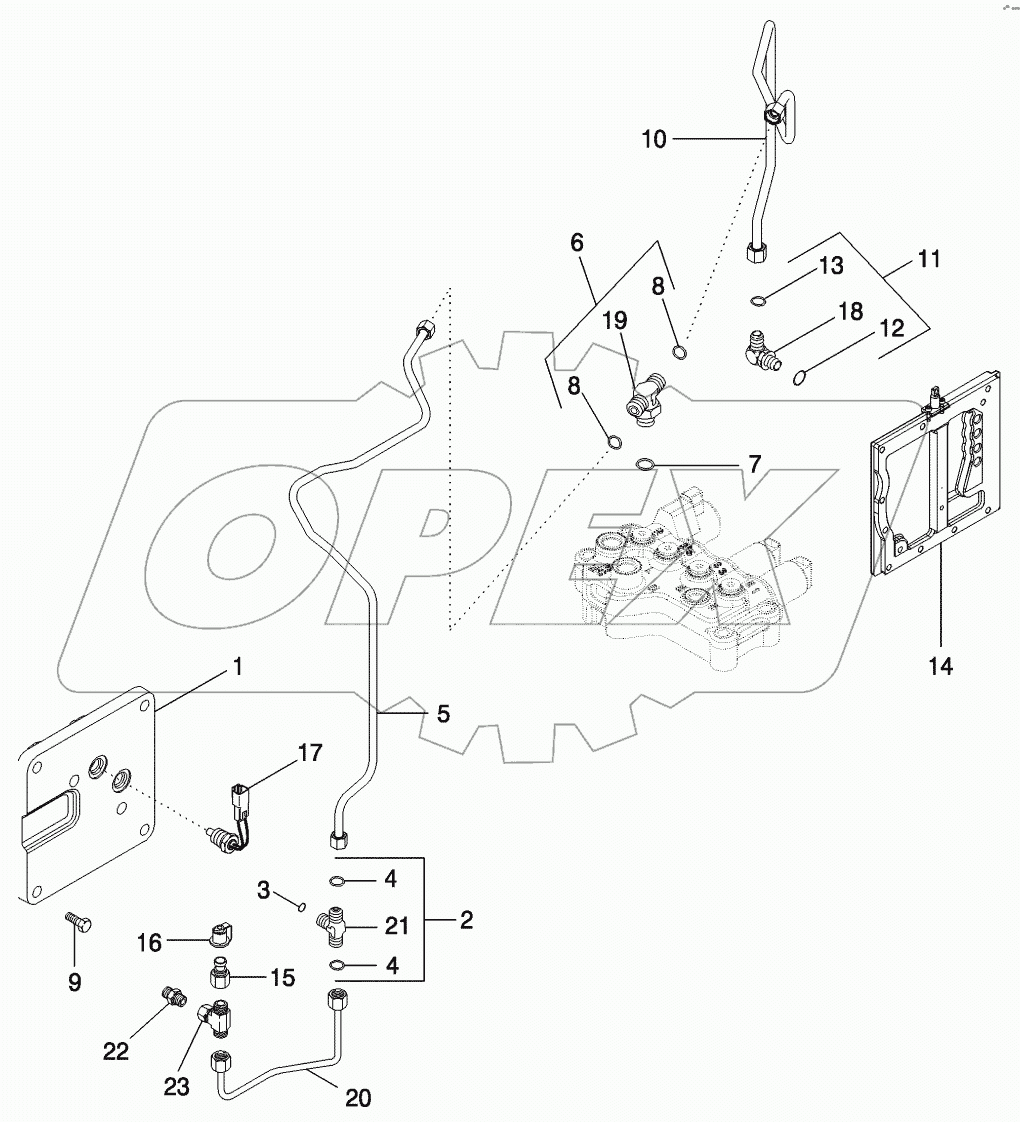 PARK BRAKE - HYDRAULIC SYSTEM