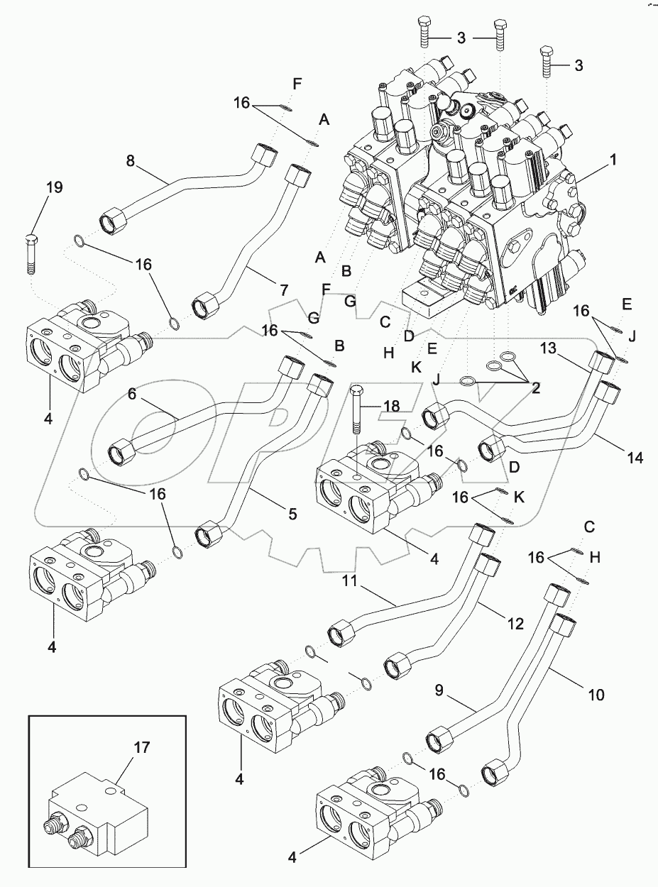 HYDRAULIC SYSTEM - REMOTE COUPLERS